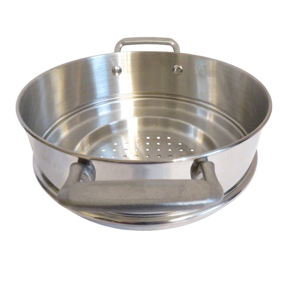 Member's Mark Stainless Steel Steamer Basket Insert Dual Handle NSF 80105/029